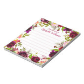 Persoonlijke naam | Van de bureau van de blocnote (Gedraaid)