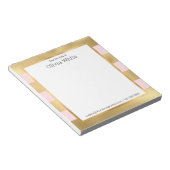 Persoonlijke naam | Van de bureau van de blocnote (Schuin)