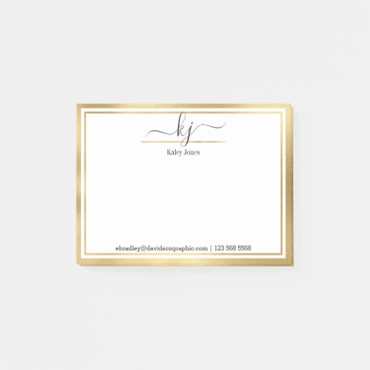 Persoonlijke naam | van de bureau van post-it® notes (Voorkant)