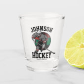 Persoonlijke naam van het Athlete-team van de Spel Shot Glas (Voorkant)