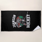 Persoonlijke naam van het Athlete-team van de Spel Strandlaken (Voorkant)