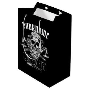 Persoonlijke NAAM Viking Nordic Warrior Heritage Medium Cadeauzakje