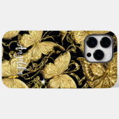 Persoonlijke naam vlinder Case-Mate iPhone case (Achterkant (horizontaal))