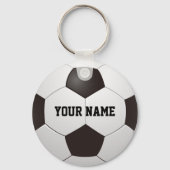 Persoonlijke naam Voetbal Gift Sleutelhanger (Achterkant)