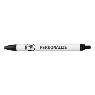Persoonlijke naam voetbal sport logo pennen