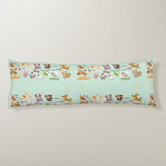 Persoonlijke naam voor u of uw kind lichaamskussen (Achterkant)