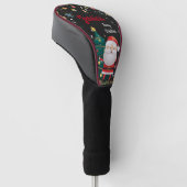 Persoonlijke naam voor uw kind, Kerstmis Golfheadcover (Schuin)