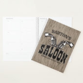 Persoonlijke naam Wilde West Pistool Revolver Salo Planner (Display)