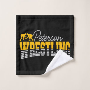 Persoonlijke NAAM Wrestling School Team Wrestler Bad Handdoek