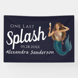 Persoonlijke  Naam Zeemeermin Bachelorette Spandoek