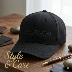 Persoonlijke naamhoed – Geborduurde honkbalstijl Pet