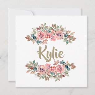 Persoonlijke naamkaart Aangepaste cadeaus voor h Kaart