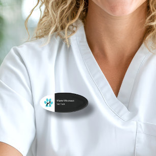 Persoonlijke naamplaatjes voor personeel van huisd naambadge