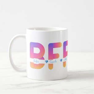 Persoonlijke Namen BFF Mok