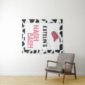 Persoonlijke Nash Bash Koeienprint Tapijt Wandkleed (In Situ (horizontaal))