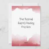 Persoonlijke Naughty But Nice Kerstkaart (Achterkant)