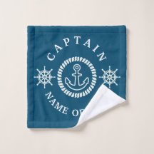 Persoonlijke Nautical Captain/Boat Name Editable