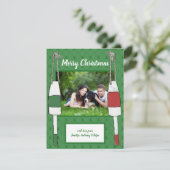 Persoonlijke Nautilus Foto Kerst Feestdagenkaart (Staand voorkant)