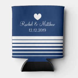 Persoonlijke nautische anker trouw koelboxen blikjeskoeler