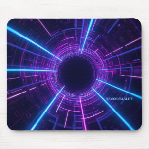 Persoonlijke Neon Retro-Futuristische Gateway Muismat