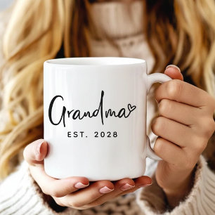 Persoonlijke Nieuwe Oma Aankondiging Koffiemok