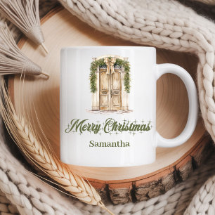 Persoonlijke Nordic Scandinavische Kerstmok Koffiemok