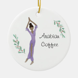 Persoonlijke Notenkraker Arabier Keramisch Ornament