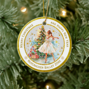 Persoonlijke Notenkraker Ballet Kerst - Cadeau Keramisch Ornament