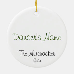 Persoonlijke Notenkraker Clara Aandenken Keramisch Ornament