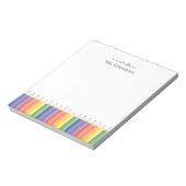 Persoonlijke notitie van Rainbow Teacher Notitiebl Notitieblok (Gedraaid)