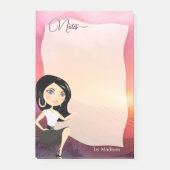 Persoonlijke notities in het whimsical Script Post-it® Notes (Voorkant)