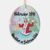 Persoonlijke Nutcracker Ornament - Ballerina Doll (Rechts)