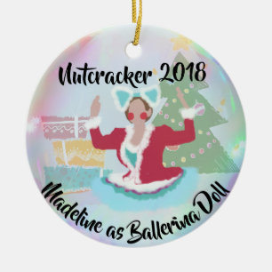 Persoonlijke Nutcracker Ornament - Ballerina Doll