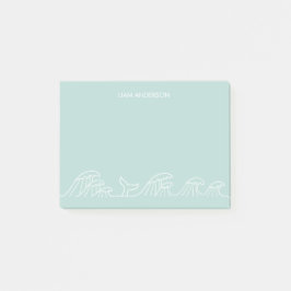 Persoonlijke Oceaan golven kust kinderen Post-it® Notes