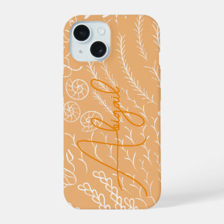 Persoonlijke Oceaan Koraalrif Strand iPhone 15 Hoesje