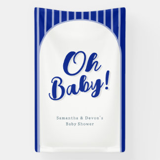 Persoonlijke Oh Baby-fotowand Shower Banner