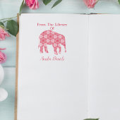 Persoonlijke Olifant Uit De Bibliotheek Van  Rubberstempel