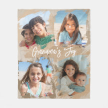 Persoonlijke oma 4 foto kleinkinderen cadeau