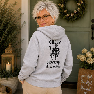 Persoonlijke oma-cheerleader sweatshirt hoodie