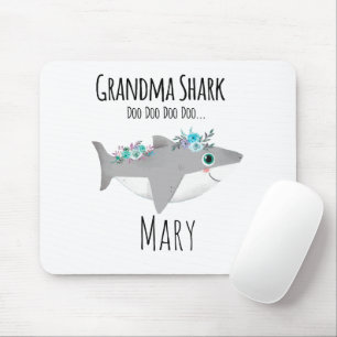 Persoonlijke oma Shark Doo Doo Doo Muismat
