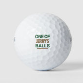 Persoonlijke One Of Naam Golfballen (Voorkant)