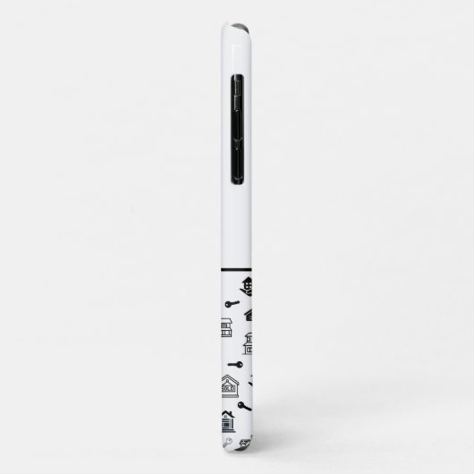 Persoonlijke onroerend goed professional Case-Mate iPhone case (Achterkant/links)