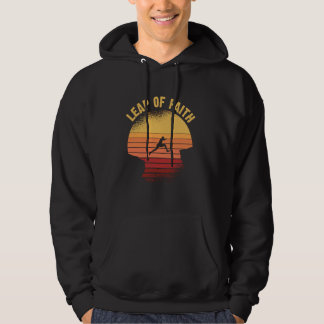 Persoonlijke ontwikkeling Mindset retro Leap of Fa Hoodie