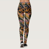 Persoonlijke op maat gemaakte all-over-print leggi leggings (Achterkant)