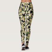 Persoonlijke op maat gemaakte all-over-print leggi leggings (Achterkant)