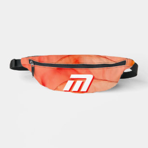 Persoonlijke op maat gemaakte monogram heuptas voo heuptasje