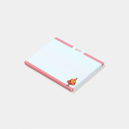 Persoonlijke opmerking post-it® notes (Schuin)