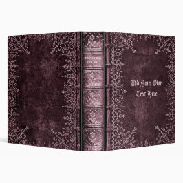 Persoonlijke Oude Boek 3-Ringband 1 1/2" Multomap