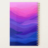 Persoonlijke Paarse Abstracte Planner | Aangepaste (Achterkant)