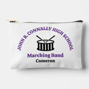 Persoonlijke Paarse Middelbare School Marching Ban Etui